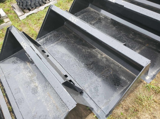 New 72" Skid Steer Bucket