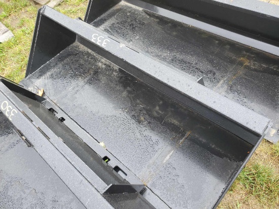 New 78" Skid Steer Bucket