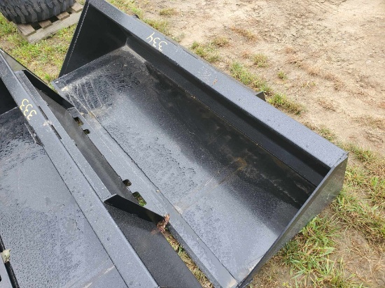 New 84" Skid Steer Bucket