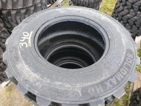 (4) New SS Loader 12-16.5 14 Ply Skid Steer Tires