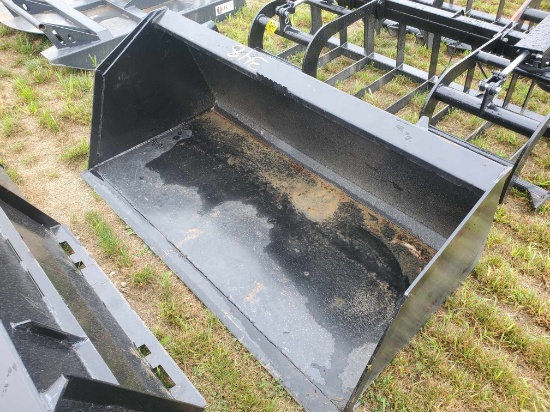 New 72" Hi Volume Skid Steer Bucket