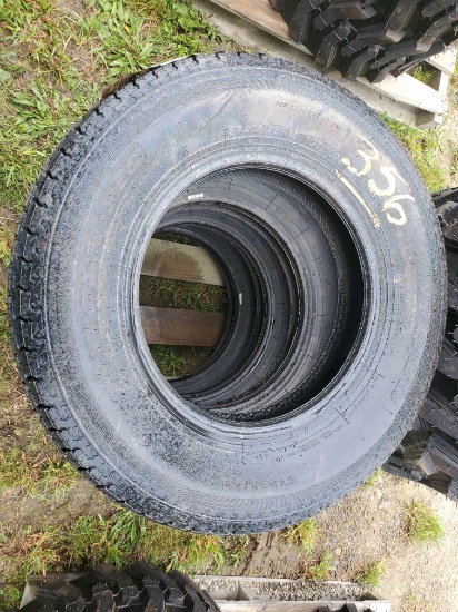 (4) New ST205/75R15 Load Range D Trailer Tire