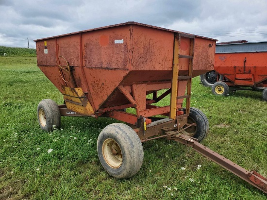 J&M 250-7 Gravity Box With Electric 5010 8 Ton Gear