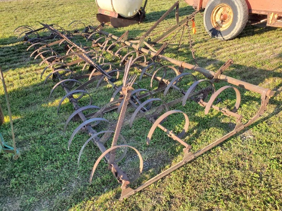 International 16' Pull Type Harrow With Spike Tooth Harrow