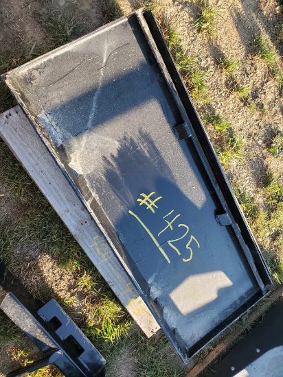 New Universal Skid Steer Weld In Plate