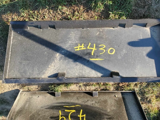 New Kivel Skid Steer To Reese Adapter