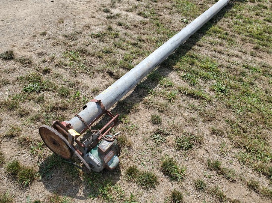 Hutchinson 6" X 15' Utility Auger With Motor