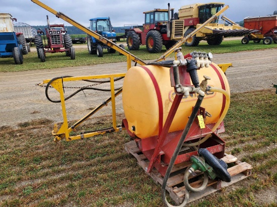 Century 125 Gallon Three Point Hitch Sprayer With 26' Boom