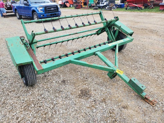 Pequea 710  7' Reel Ground Drive Hay Tedder
