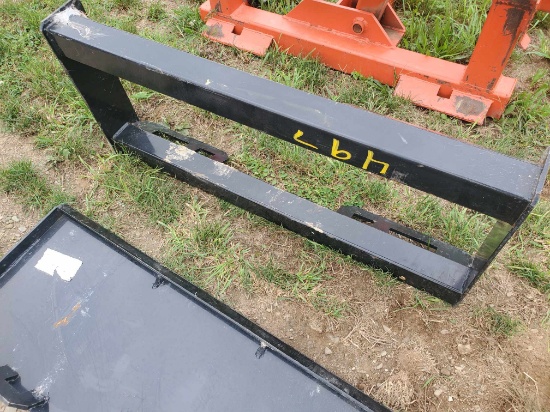 New Skid Steer Frame Weldment
