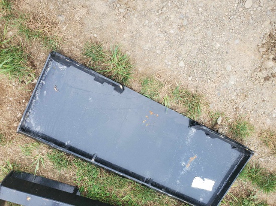 New Skid Steer Weld On Plate
