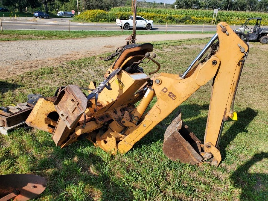 Case D125 Skid Steer Backhoe With 12" Bucket S/N-JAF0106332