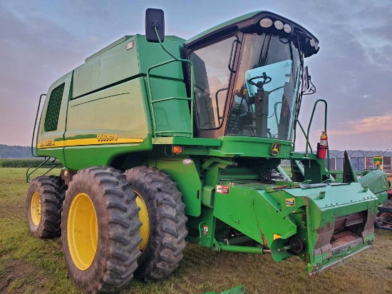 2006 John Deere 9560STS  4WD Combine With 2277 Engine 1399 Separator Original Hours