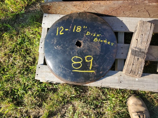 (12) 18" Disk Blades