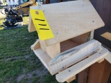 Wooden Bird Feeder (Only)