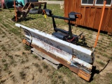 Blizzard 8' Extendable To 10' Snow Plow With LED Lights