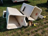 (2) Fiberglass Work Baskets