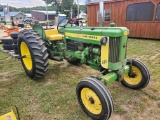 John Deere 420 Tractor with Wide Front End