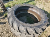 (2) Goodyear Traction Torque 12.4 X 36 Rear Tractor Tires, Like New