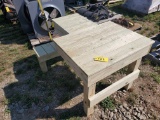 Wood Shooting Bench