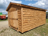 10' X 16' Amish Shed, Metal Roof, Double Doors, Ramp
