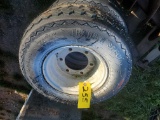 (4) New 20.5X8.0-10 Header Cart Tires & Wheels