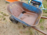 Dual Wheel Wheelbarrow
