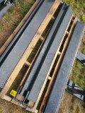 1 Pair New 6' Heavy Duty Pallet Fork Extensions