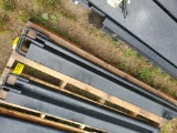 1 Pair New 6' Heavy Duty Pallet Fork Extensions