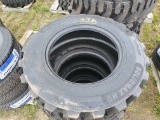 (4) New SS Loader 10-16.5 12 Ply Skid Steer Tires