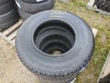 (4) New ST225/75R15 Load Range E Trailer Tires