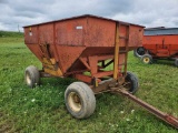 J&M 250-7 Gravity Box With Electric 5010 8 Ton Gear