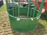 J & L  7' Bale Feeder With Horse Loops