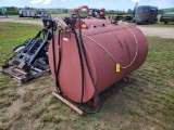 500 Gallon Fuel Tank With Fill Rite 15 GPM 115 Volt Electric Pump