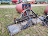 11' Snowplow With Frame Was Mounted On JD 6130D Tractor
