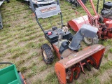 MTD 8/26  6 Speed Self Propelled Walk Behind Snow Blower