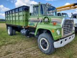 1974 Ford 800 Single Axle Grain Truck With 65,715 Original Miles