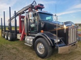 2009 Kenworth T-800 Log Truck with 326,459 Miles