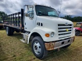 2006 Sterling Single Axle Diesel Flatbed Truck