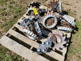 (6) Yetter Sharkstooth Row Cleaners With Treader Wheels For JD/Kinze Planter