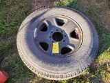 New Firestone Transforce LT275/70R18 Tire With 8 Bolt Wheel