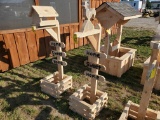 Amish Made Rooster/Flower Planter