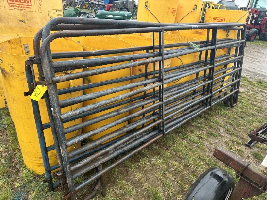 (4) 12’ Steel Gate Panels