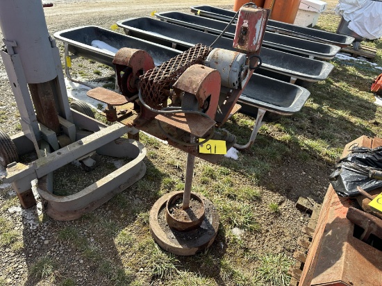 Bench Grinder With Stand