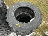 (4) New 10-16.5 12 Ply Forerunner Skid Steer Tires