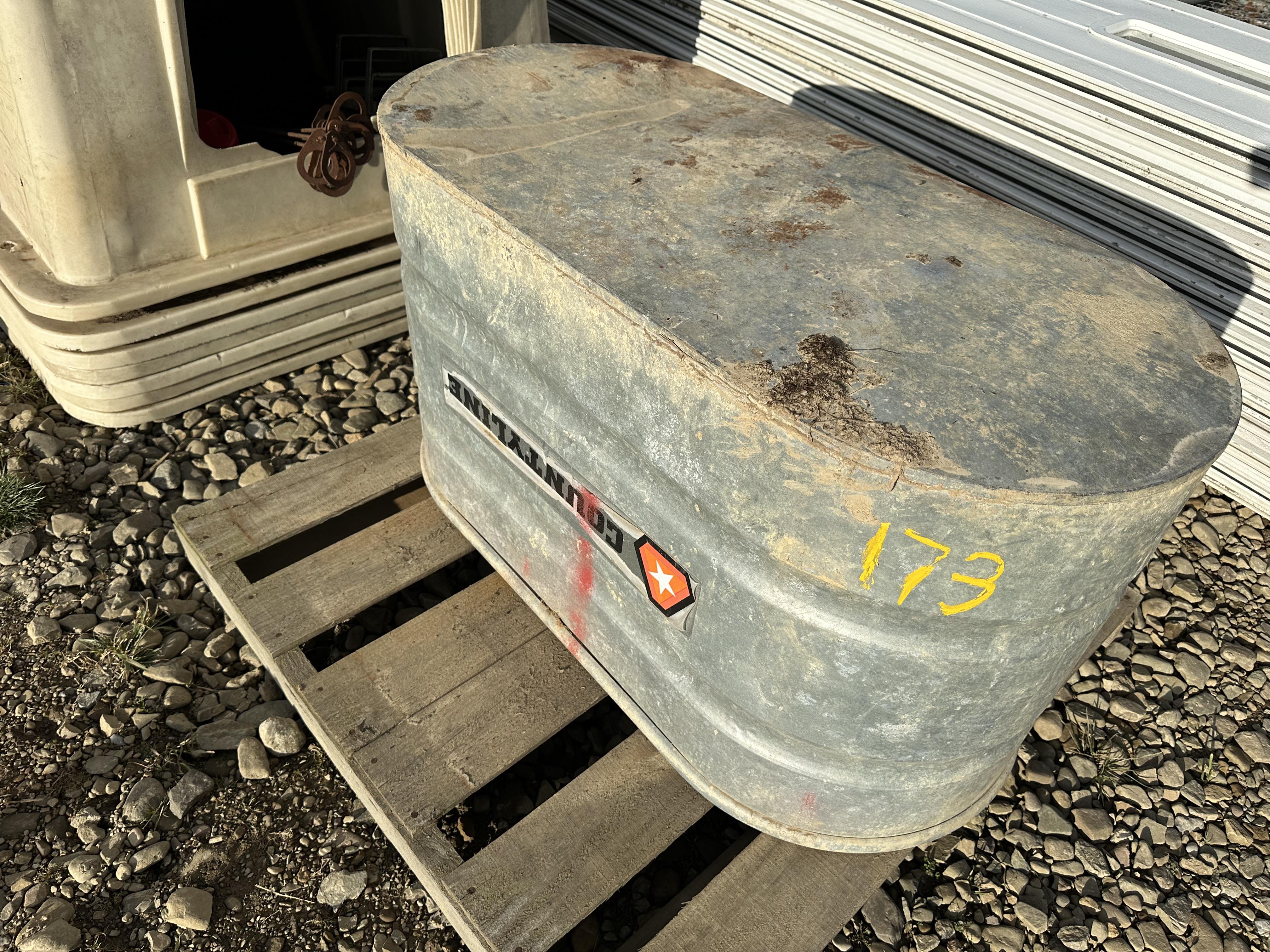 Countyline 100 Gallon Galvanized Stock Tank Proxibid