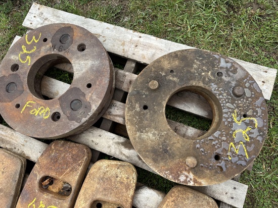 (4) Ford Washer Wheel Weights