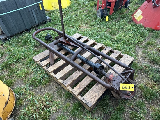 Three Point Hitch Post Auger Less Auger