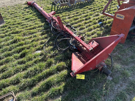 Unverferth 14’ Folding Hydraulic Truck Auger With Winch