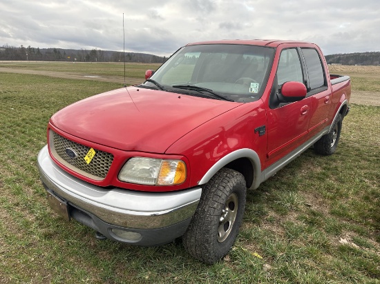 2002 Ford F-150 XLT Four Door 4X4 Shortbed Pickup